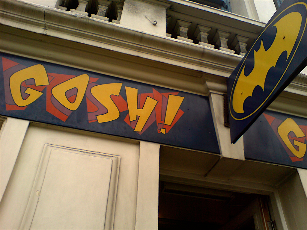 Gosh has been selling comics in London for 30 years