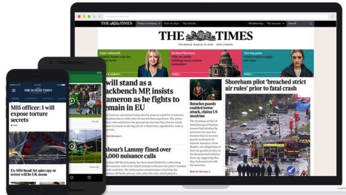 The Times reinvents editions for the digital age