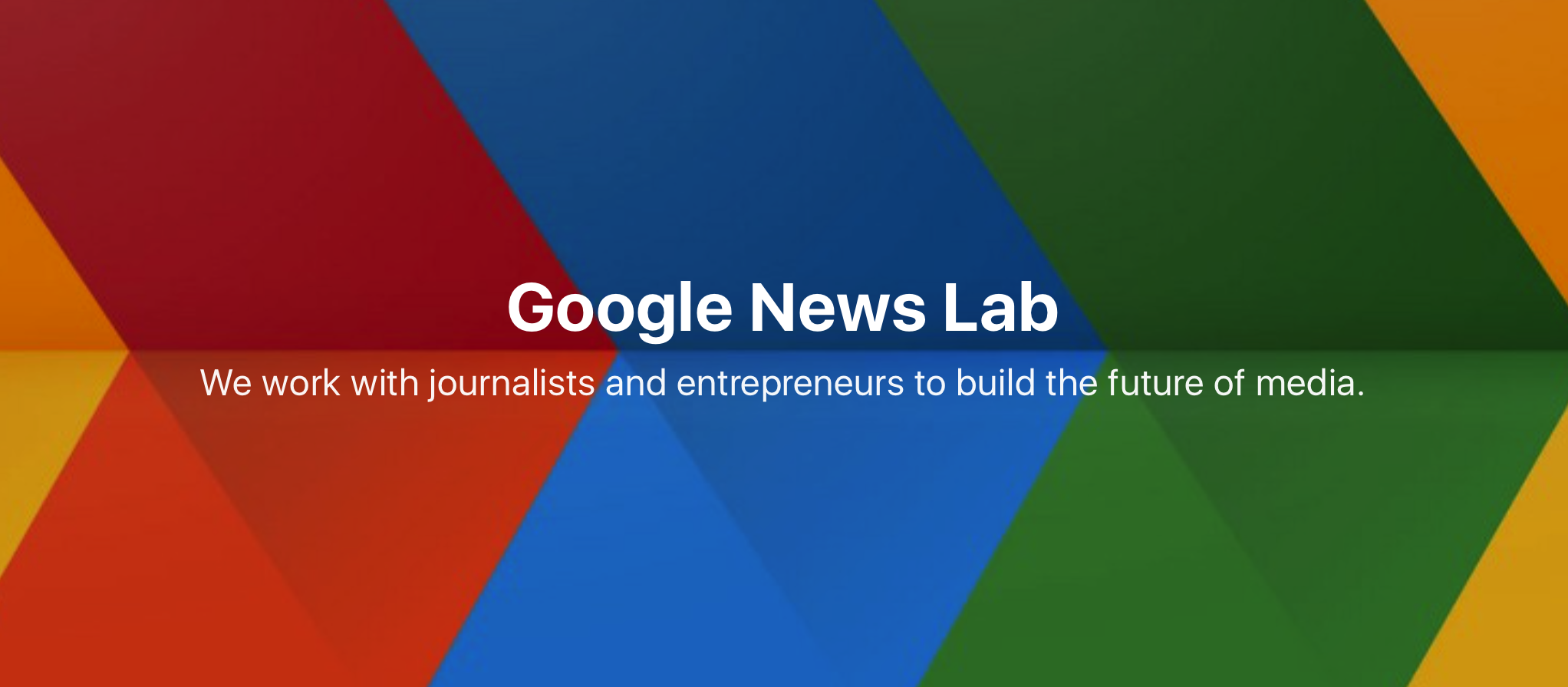 Google News Lab is on Medium
