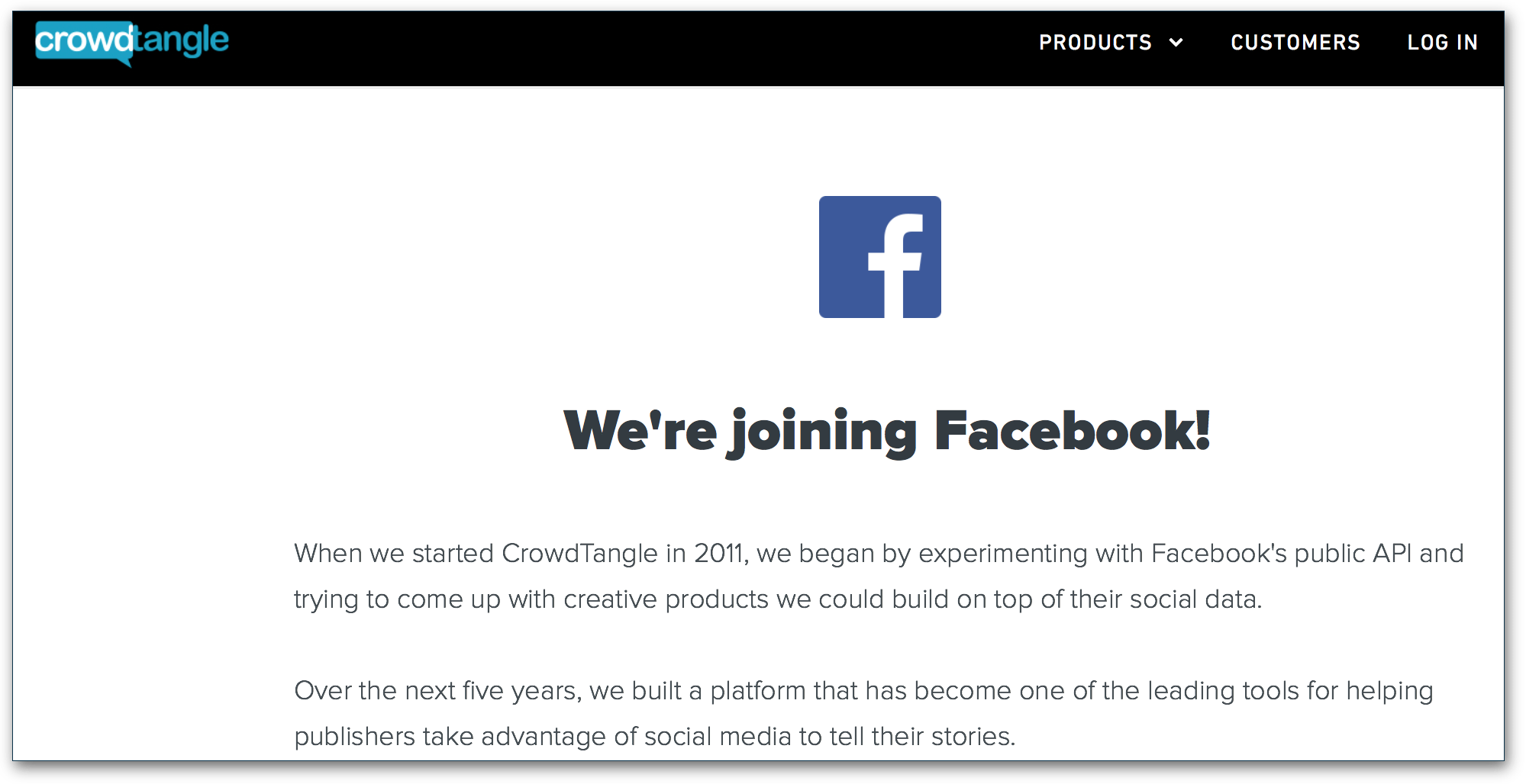 Facebook acquires content sharing tracking tool CrowdTangle