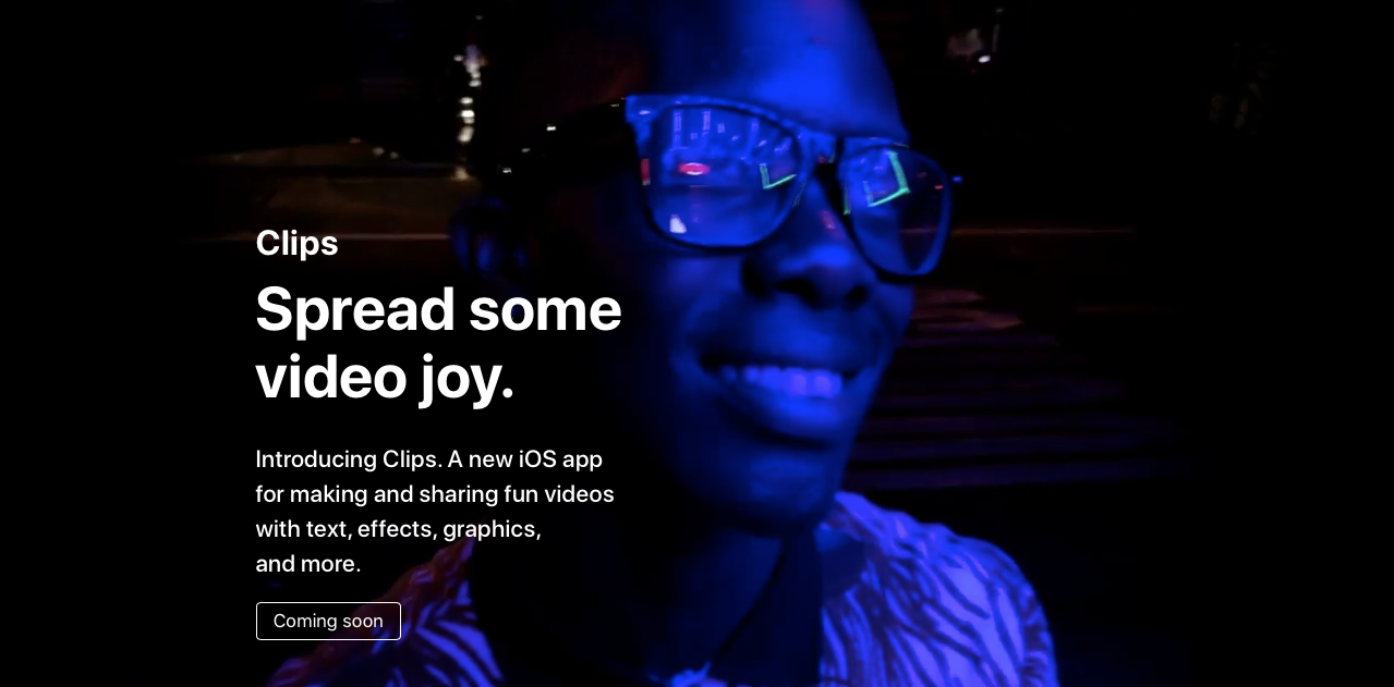 Apple announces social video app Clips