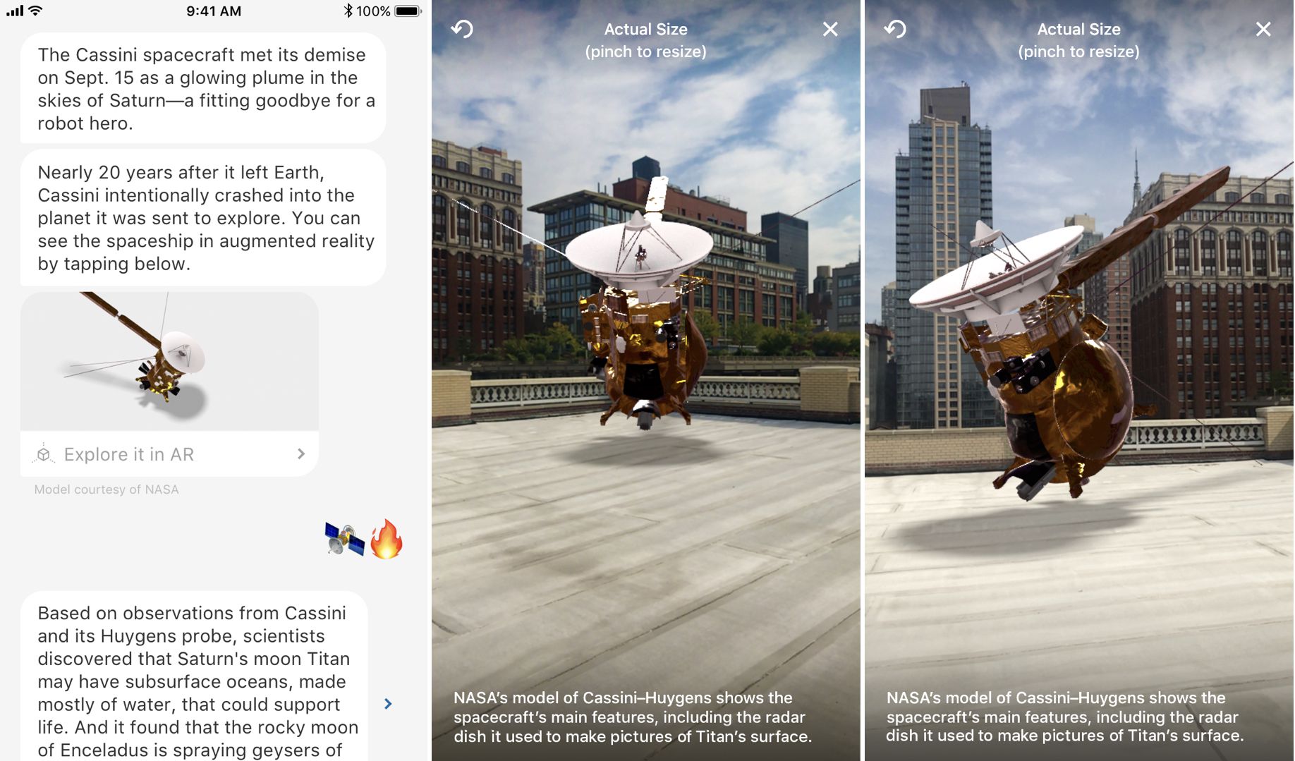 Augmented reality quietly augmenting mainstream news